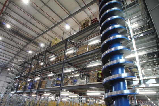 All-purpose spiral conveyor for medium to large products